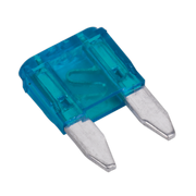 Sealey Automotive MINI Blade Fuse 15A Pack of 50