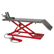 Sealey Motorcycle Lift 680kg Capacity Heavy-Duty Air/Hydraulic