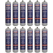 Sealey Gas Cylinder Disposable Carbon Dioxide/Argon 100g - Box of 12