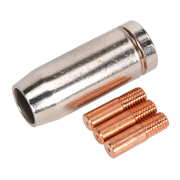 Sealey Conical Nozzle x 1 Contact Tip 0.6mm x 3 MB14