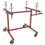 Sealey Alloy Wheel Repair/Painting Stand - 4-Wheel Capacity