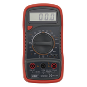 Sealey Digital Multimeter 8-Function with Thermocouple