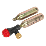 Sealey Motorcycle CO2 Emergency Tyre Inflator Kit