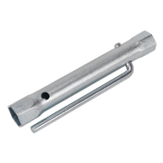 Sealey Double End Long Reach Spark Plug Box Spanner 18/21mm with L-Bar