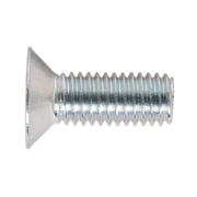 Sealey Machine Screw M8 x 20mm Countersunk Pozi Zinc Pack of 50