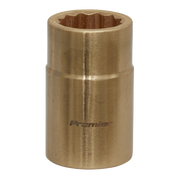 Sealey Socket 16mm 1/2"Sq Drive - Non-Sparking WallDrive®