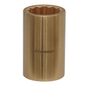 Sealey Socket 17mm 1/2"Sq Drive - Non-Sparking WallDrive®