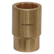 Sealey Socket 19mm 1/2"Sq Drive - Non-Sparking WallDrive®