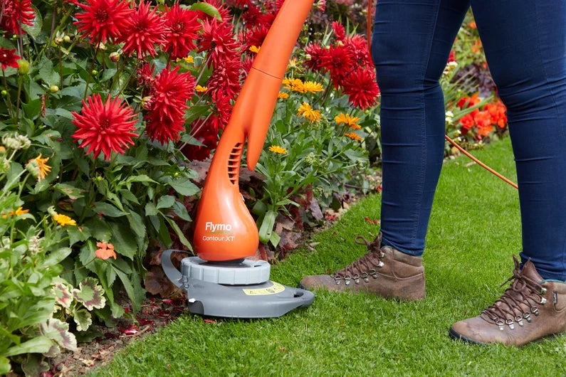 FLYMO Contour XT | 2-in-1 Electric Grass Trimmer & Edger – 300W Power
