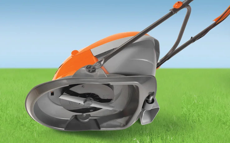 FLYMO Hover Vac 250 – Compact Hover Lawnmower