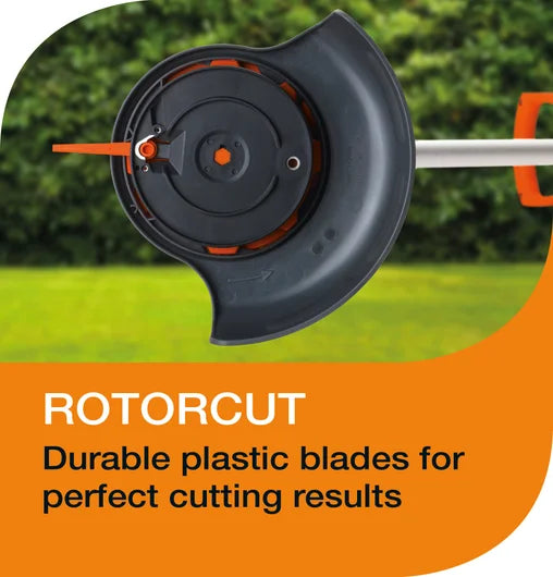 Flymo SimpliTrim Li - 14.4V Integrated Battery Grass Trimmer for Effortless Edging