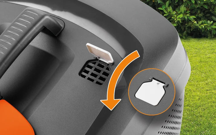 FLYMO EasiStore 340R – Compact Electric Lawnmower