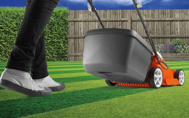 FLYMO EasiStore 380R – Compact & Powerful Rotary Lawnmower