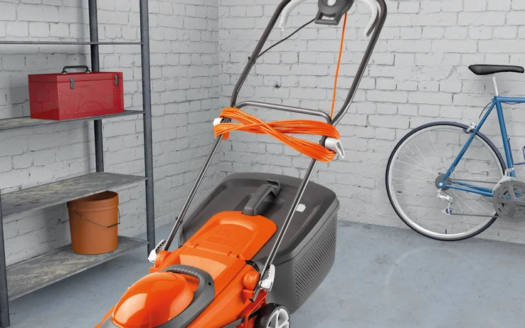 FLYMO EasiStore 380R – Compact & Powerful Rotary Lawnmower