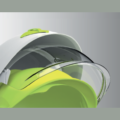 Delta Plus ONYX2 BLANC Arc Flash Safety Helmet with Visor