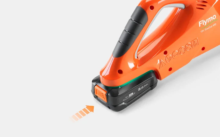 FLYMO 18V EasiCut 450 Cordless Hedge Trimmer – Kit 2.0