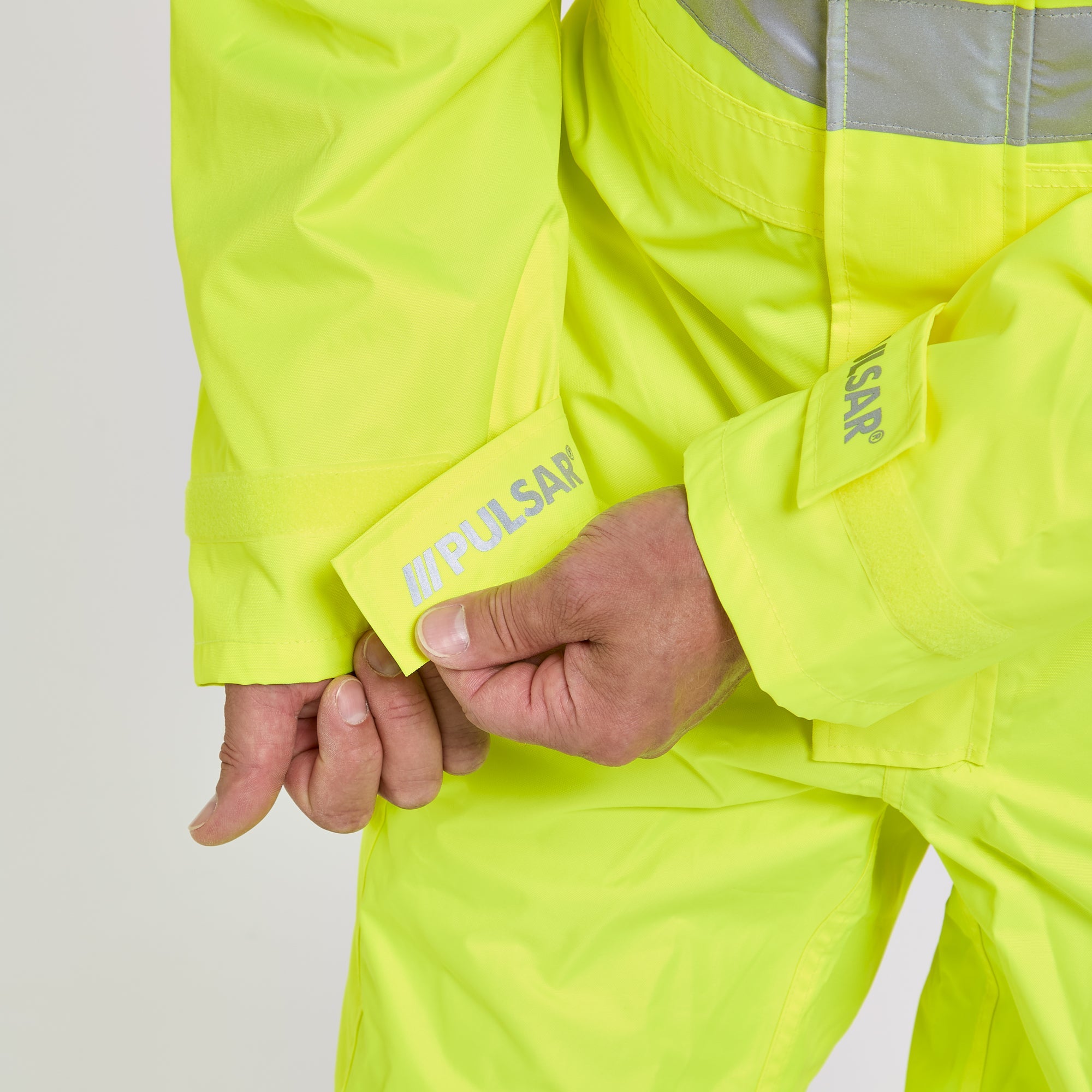 Pulsar Mesh Lined Coverall Yellow - Recycled Content