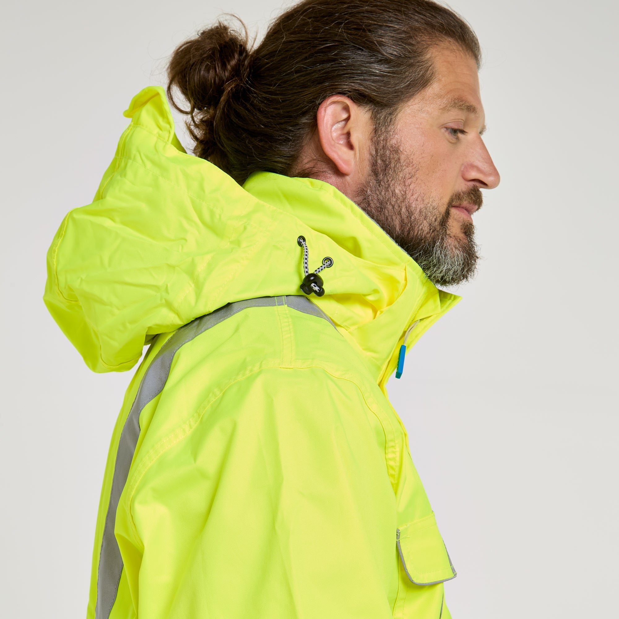 Pulsar Mesh Lined Coverall Yellow - Recycled Content