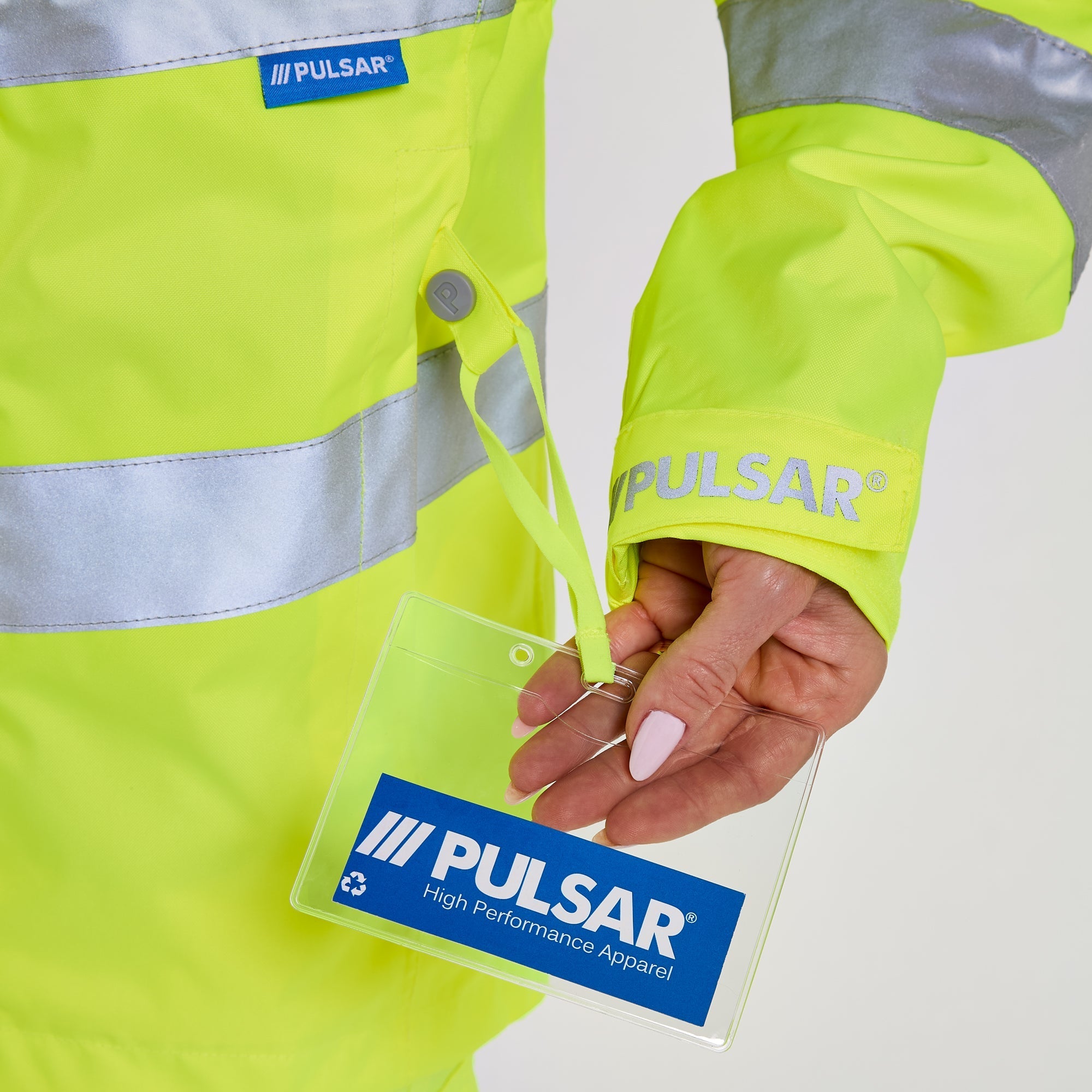 Pulsar Women's Storm Coat Yellow - Recycled Content
