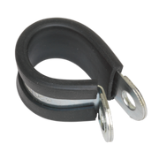 Sealey P-Clip Rubber Lined Ø21mm Pack of 25