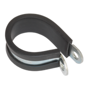 Sealey P-Clip Rubber Lined Ø35mm Pack of 25
