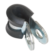 Sealey P-Clip Rubber Lined Ø6mm Pack of 25