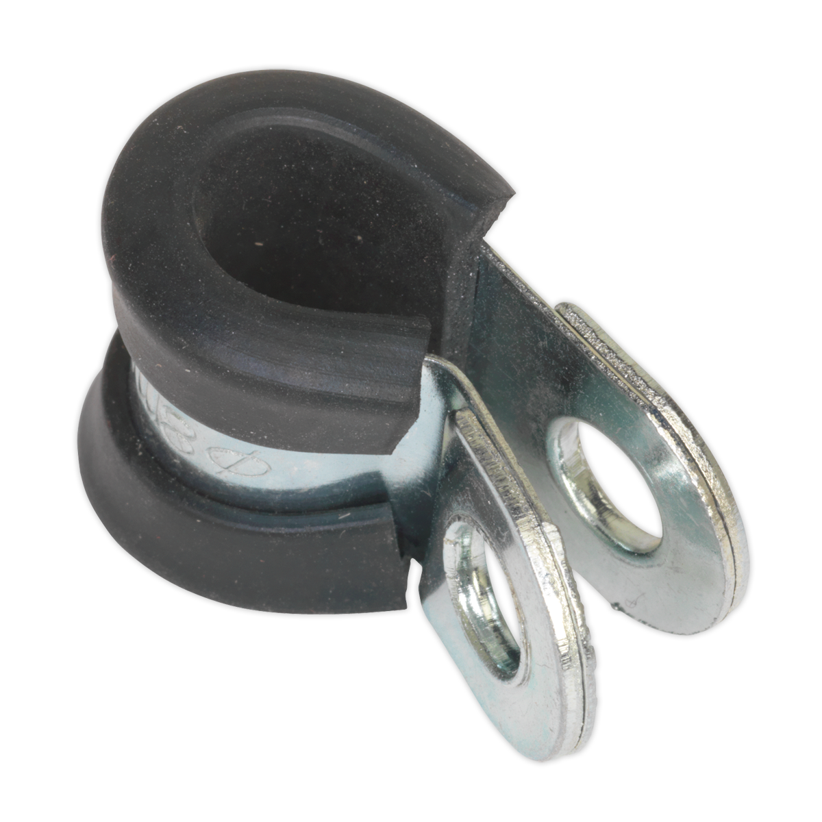 Sealey P-Clip Rubber Lined Ø8mm Pack of 25