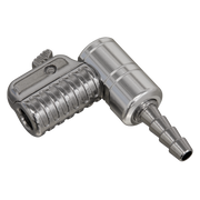 Sealey 90° Angled Swivel Tyre Inflator Clip-On Connector 6mm Bore