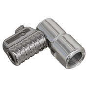 Sealey 90° Angled Swivel Tyre Inflator Clip-On Connector 1/4"BSP(F)