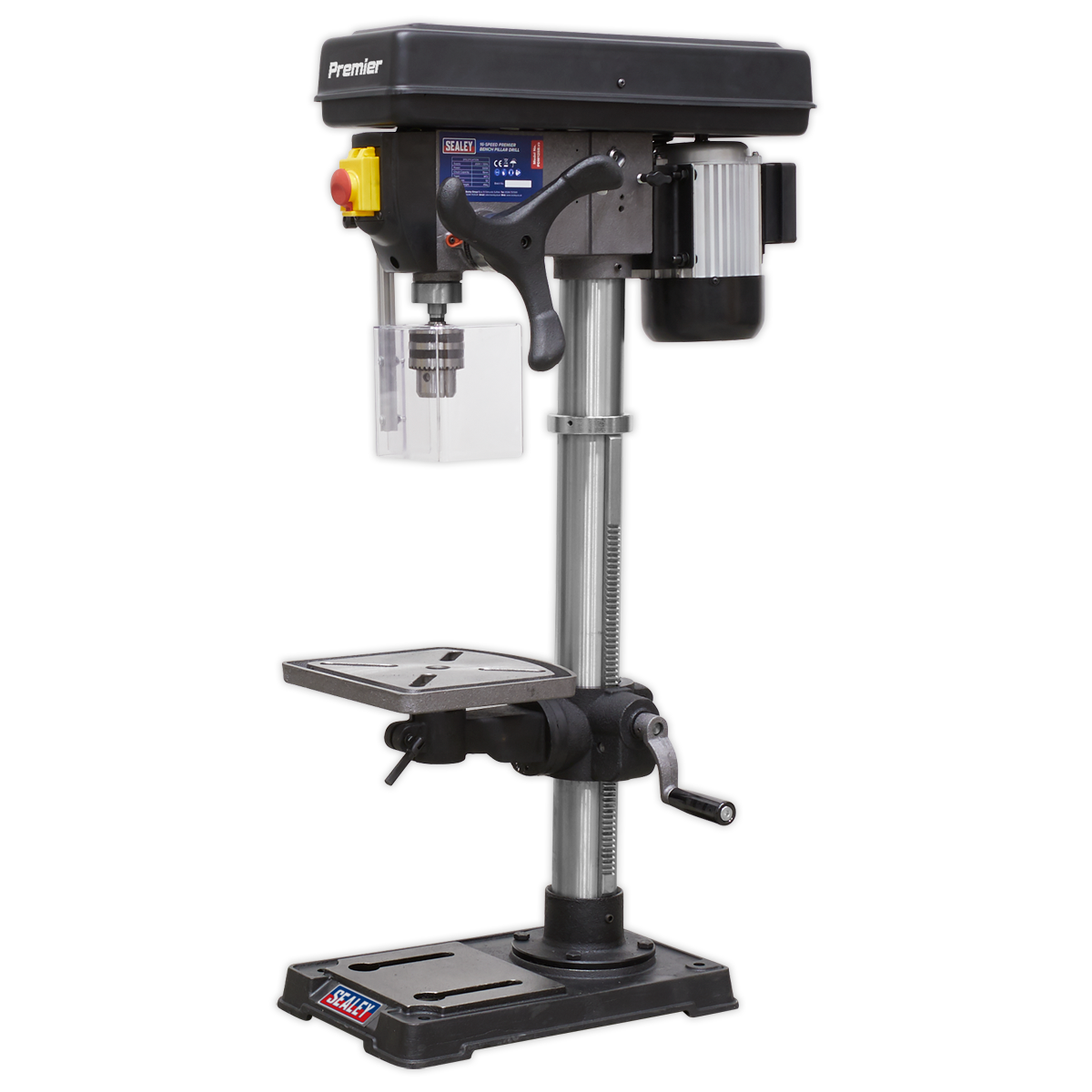 Sealey Pillar Drill Bench 16-Speed 1050mm Height 230V PDM125B