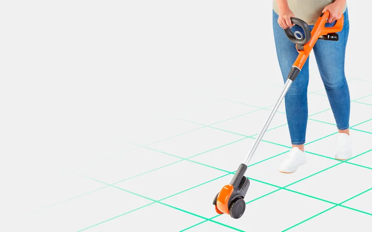 FLYMO 18V EasiWeeder – Bare Unit (Cordless Weed Brush)