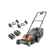 Flymo 36V UltraStore 380R KIT 4.0 – Hassle-Free Mowing with Smart Indicators