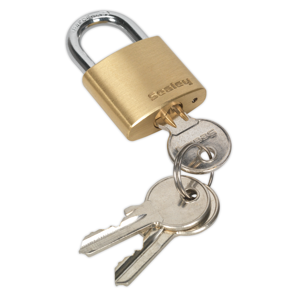 Sealey Brass Body Padlock 30mm