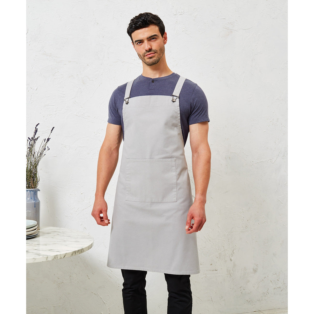 Premier Cross Back 'Barista' Bib Apron