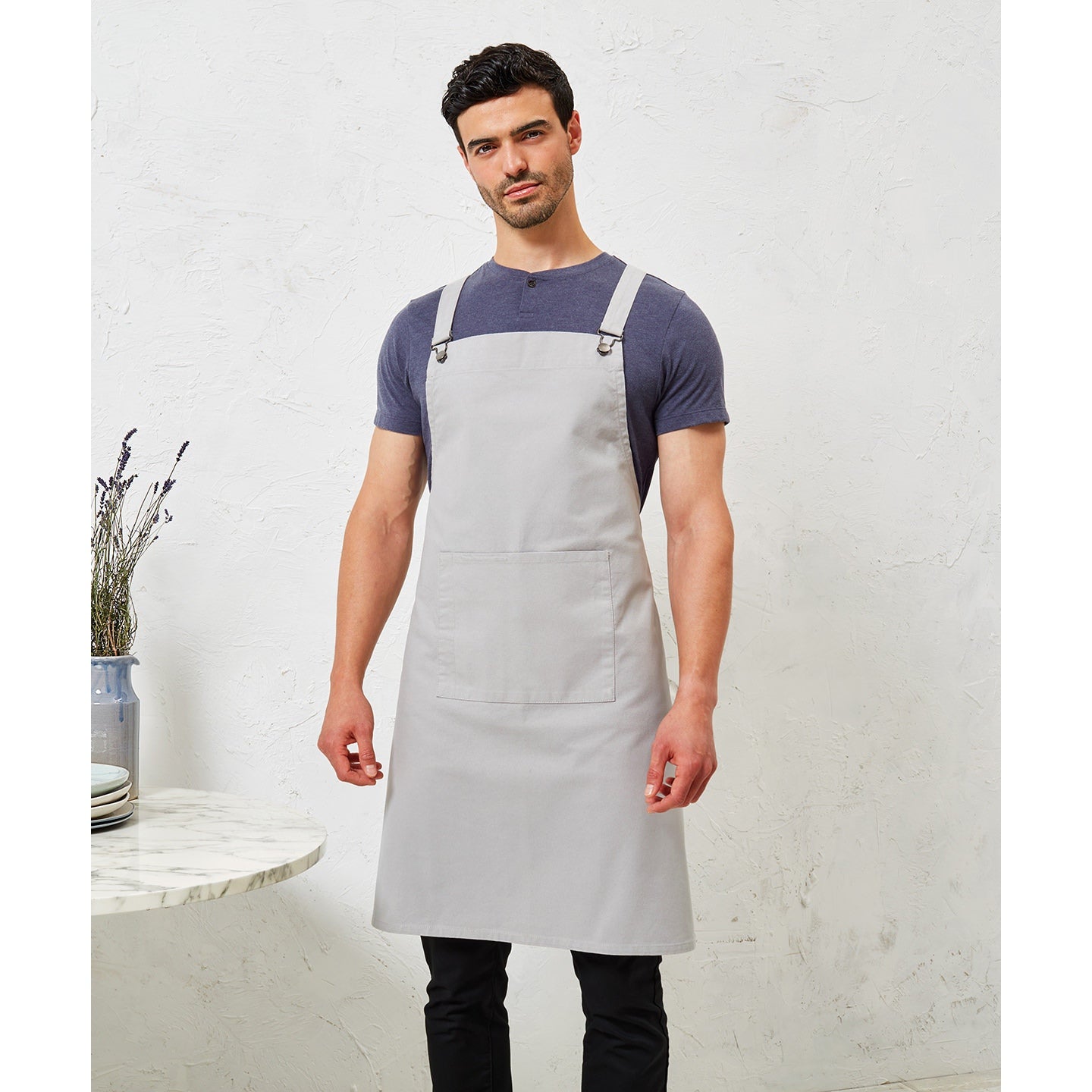 Premier Cross Back 'Barista' Bib Apron