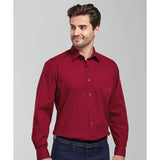 Premier Long Sleeve Poplin Shirt - Khaki