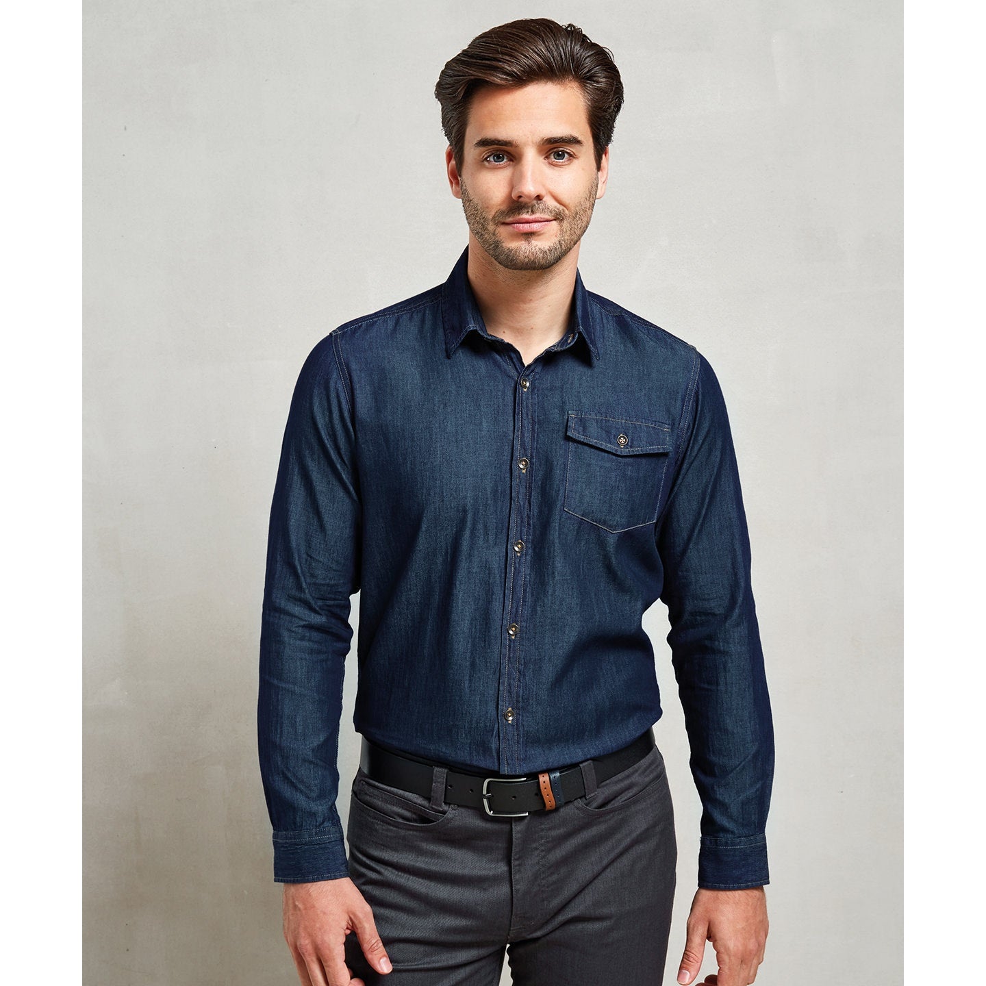 Premier Jeans Stitch Denim Shirt