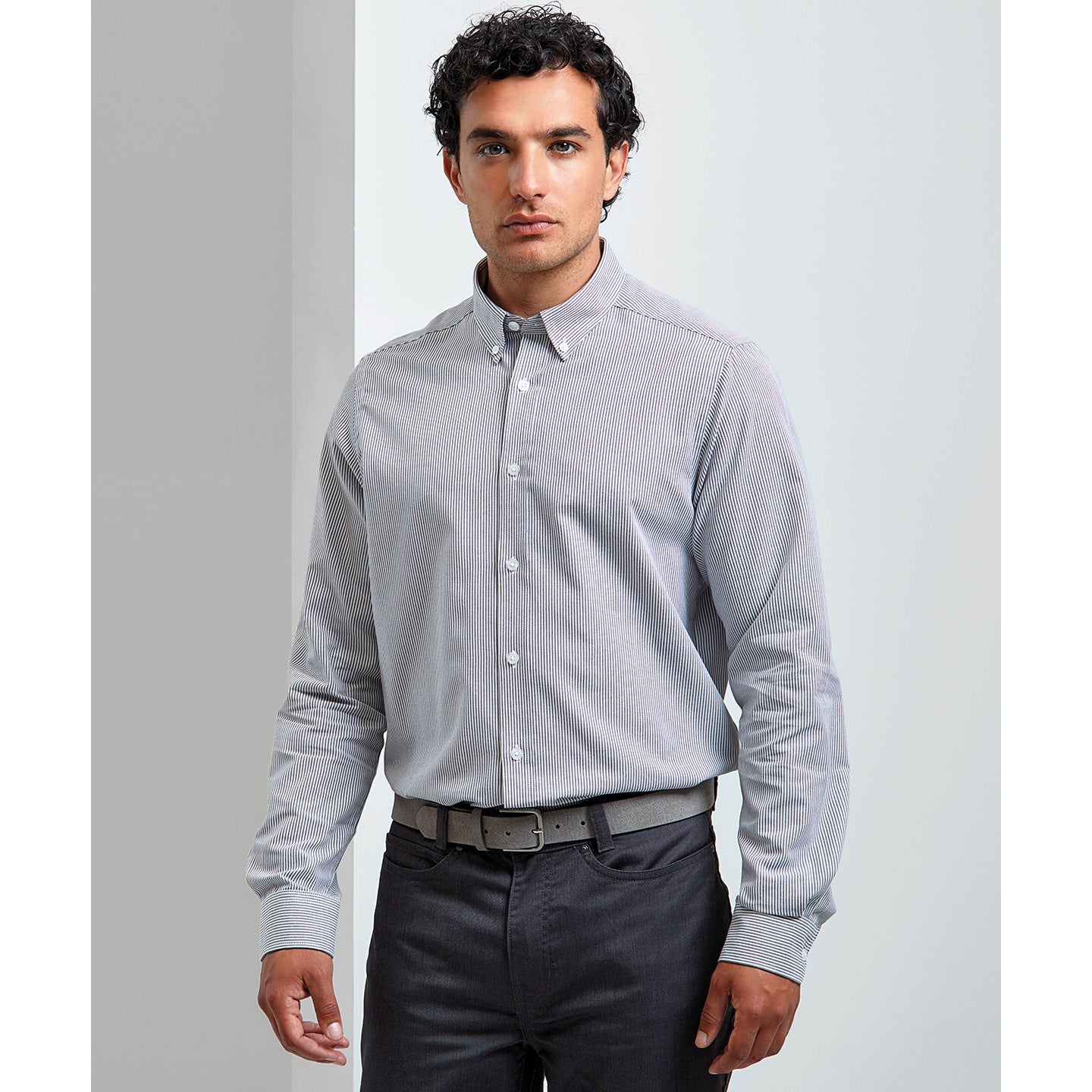 Premier Cotton-Rich Oxford Stripes Shirt