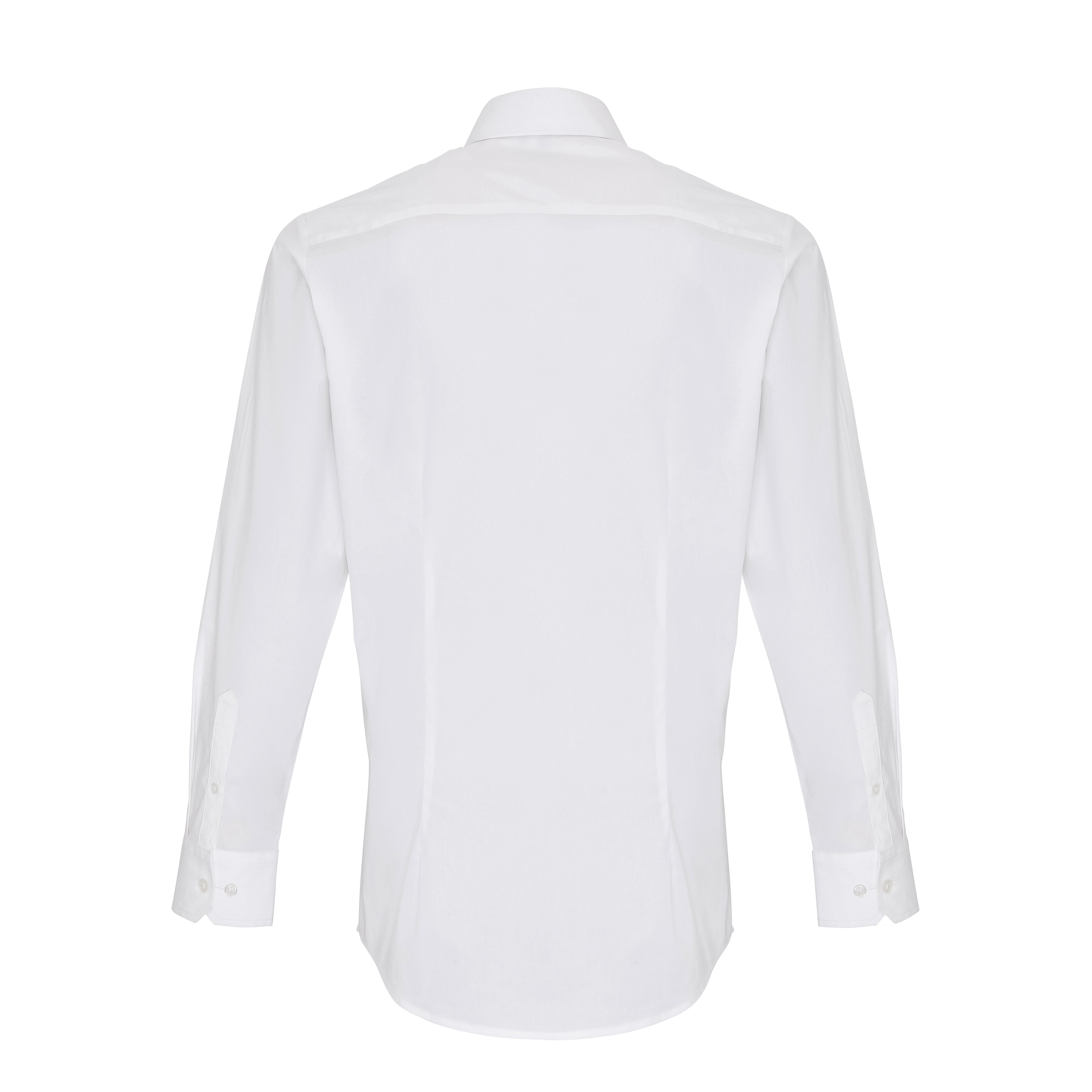 Premier Stretch Fit Cotton Poplin Long Sleeve Shirt