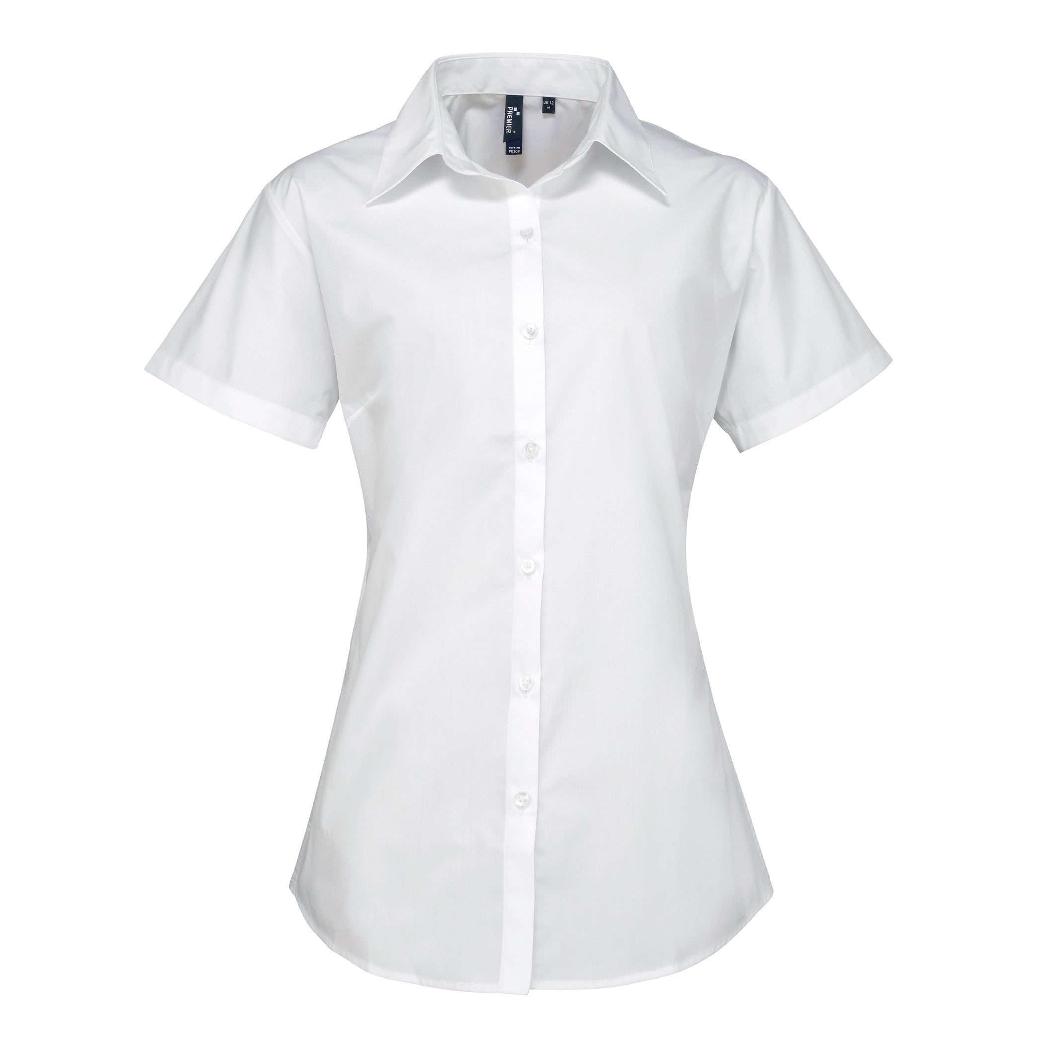 Premier Women's Supreme Poplin Short Sleeve Shirt
