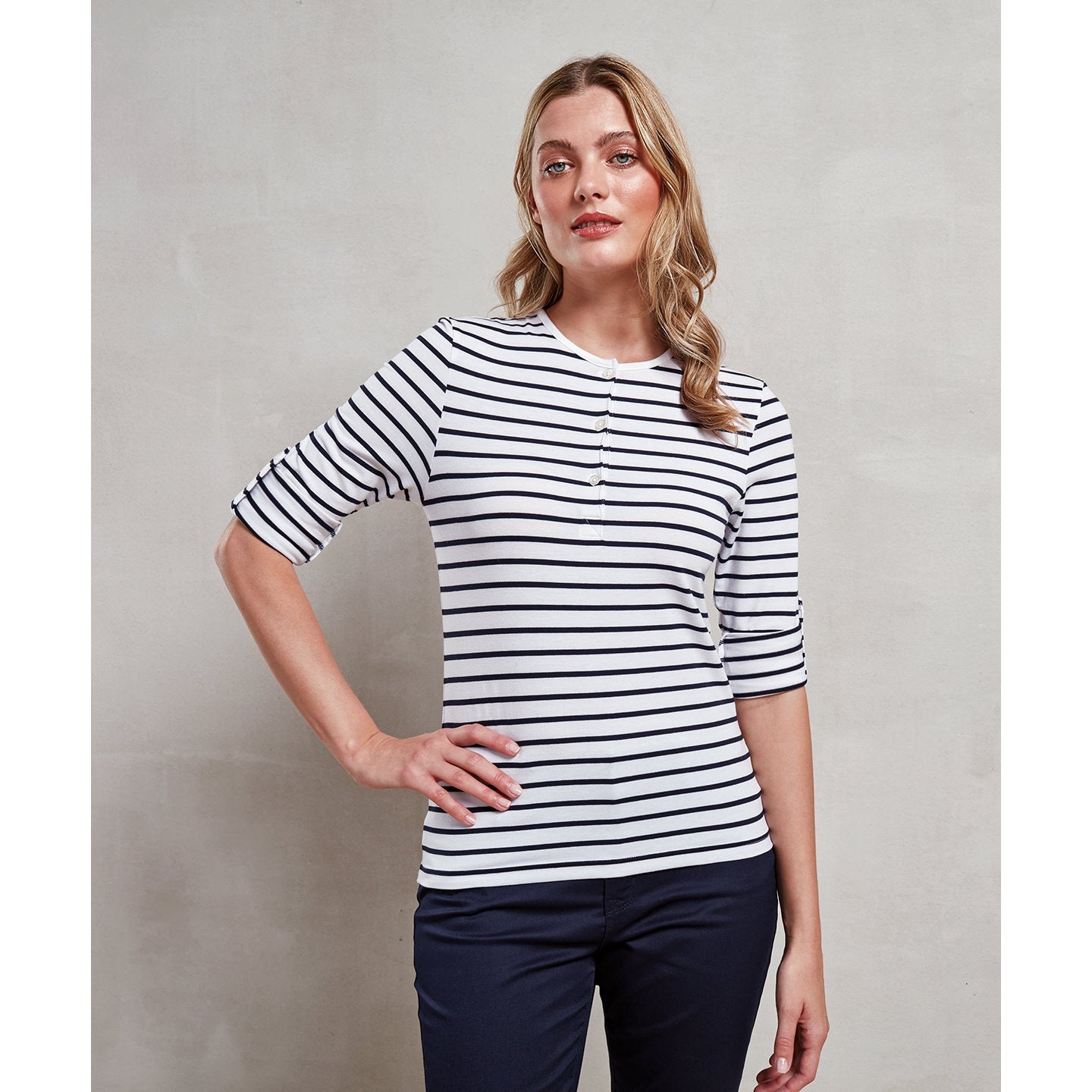 Premier Women's Long John Roll-Sleeve Tee