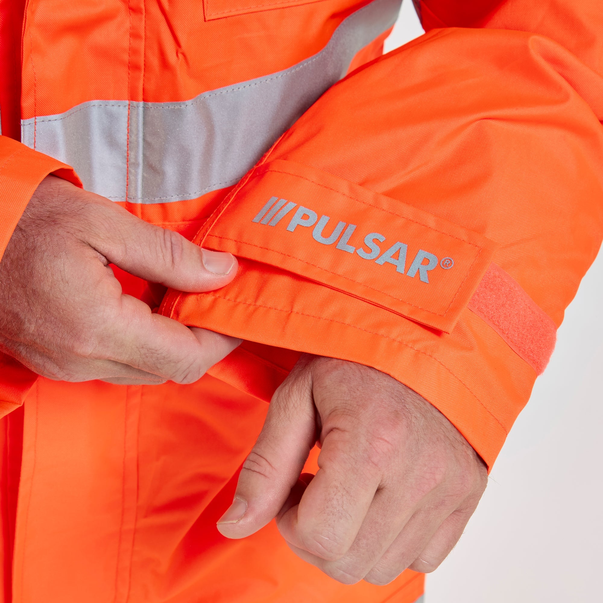 Pulsar Mesh Lined Coverall Orange - Recycled Content