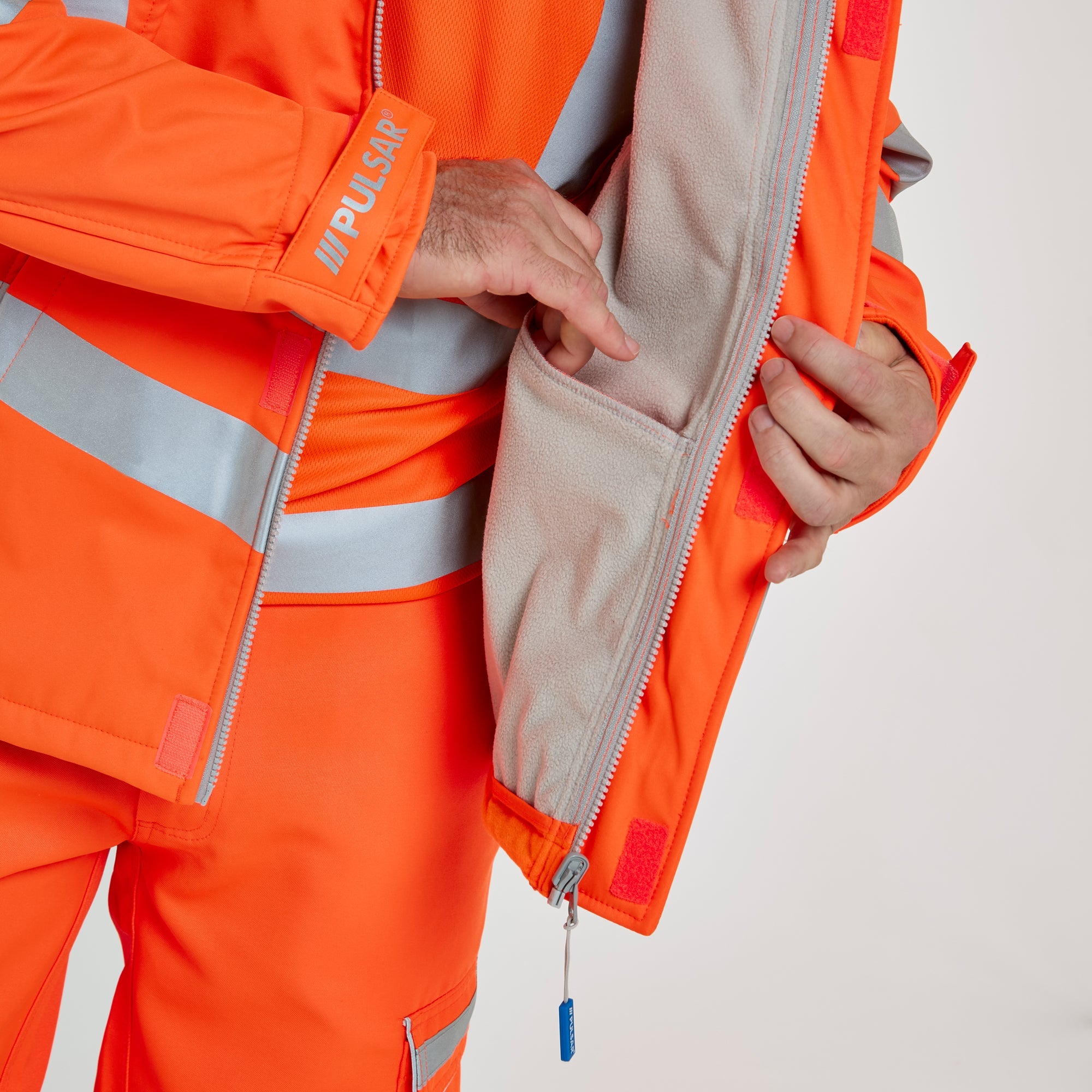 Pulsar Softshell Jacket Orange - Recycled Content