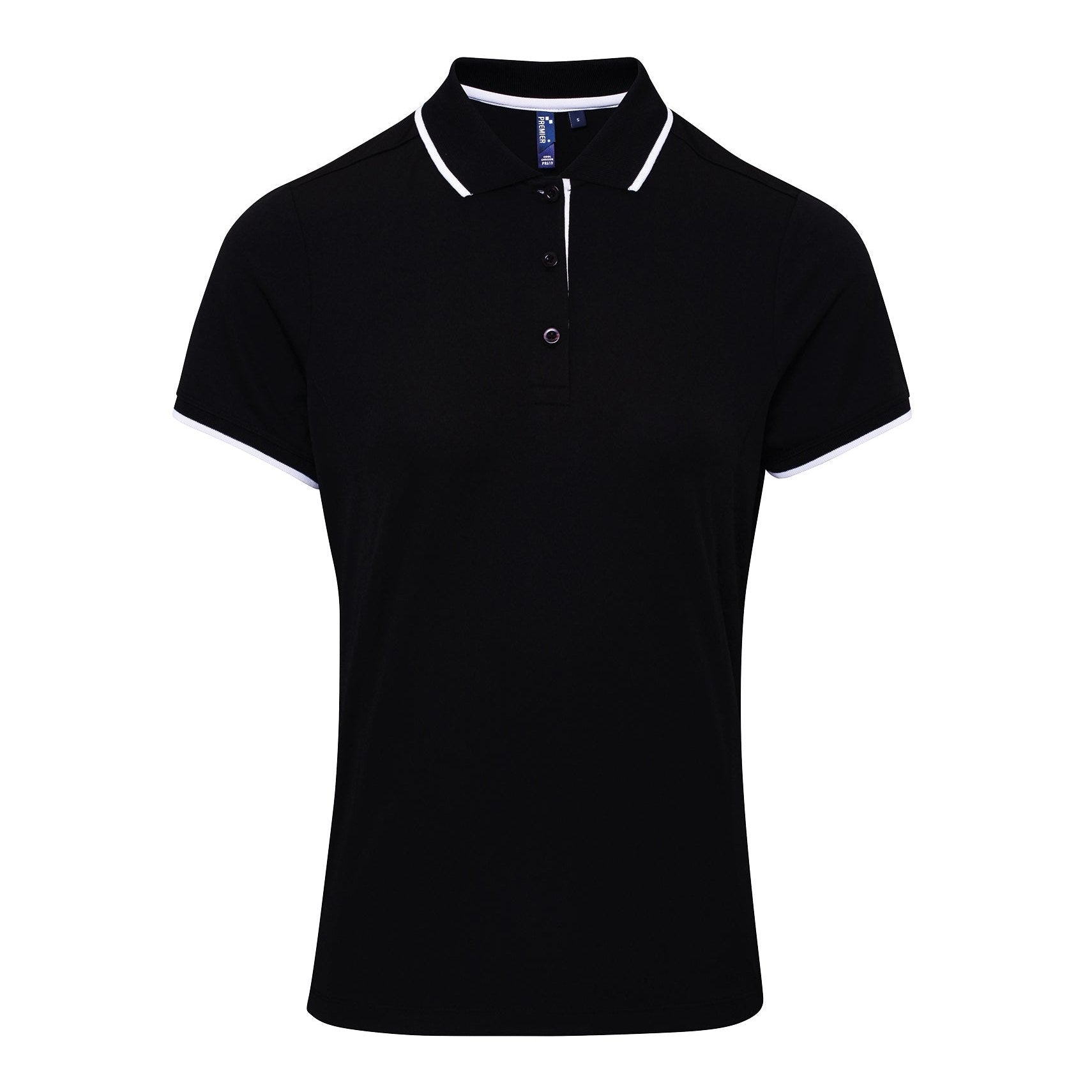 Premier Women's Contrast Coolchecker® Polo