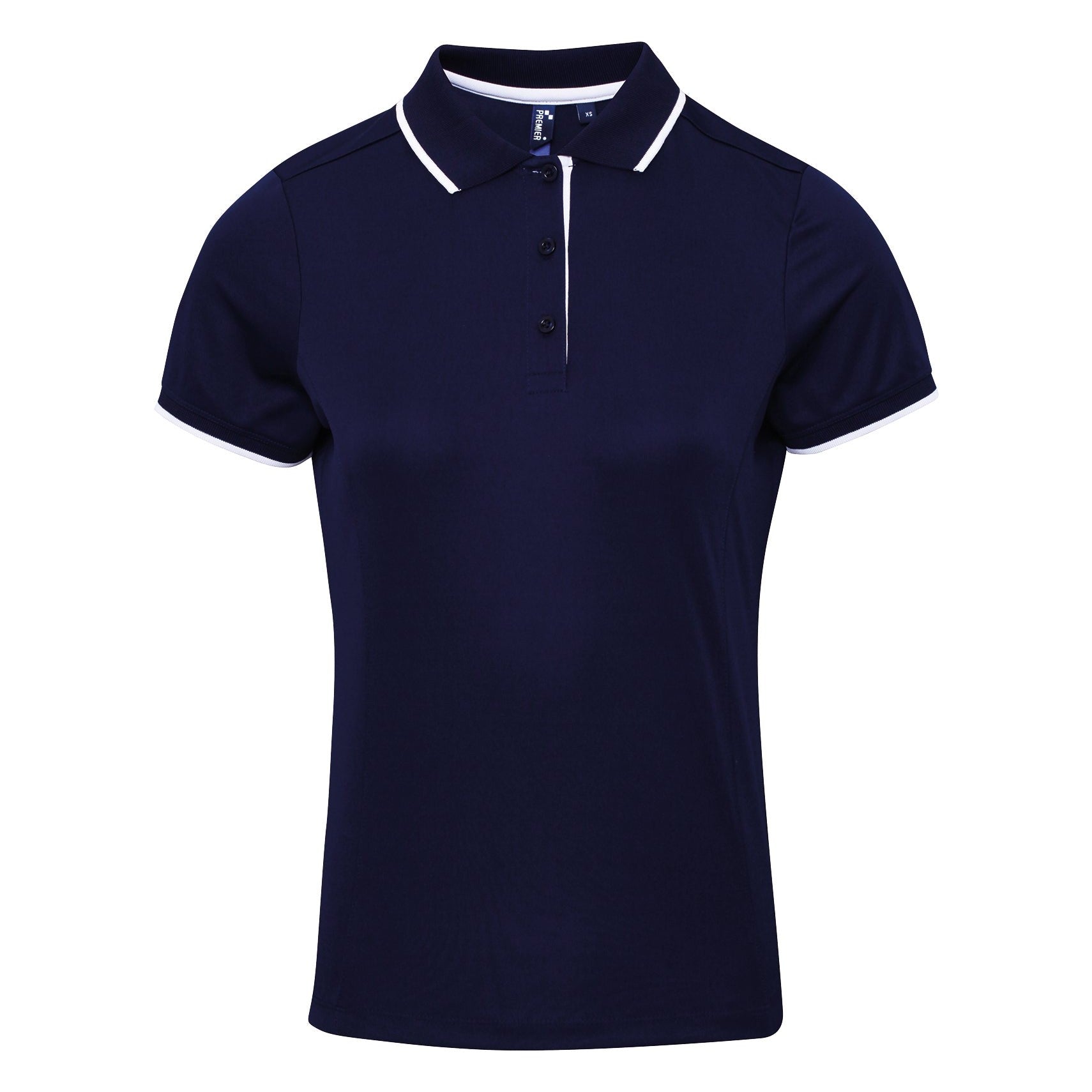 Premier Women's Contrast Coolchecker® Polo