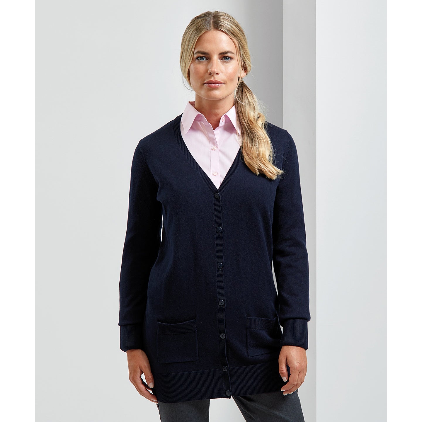 Premier Women's Longline Knitted Cardigan