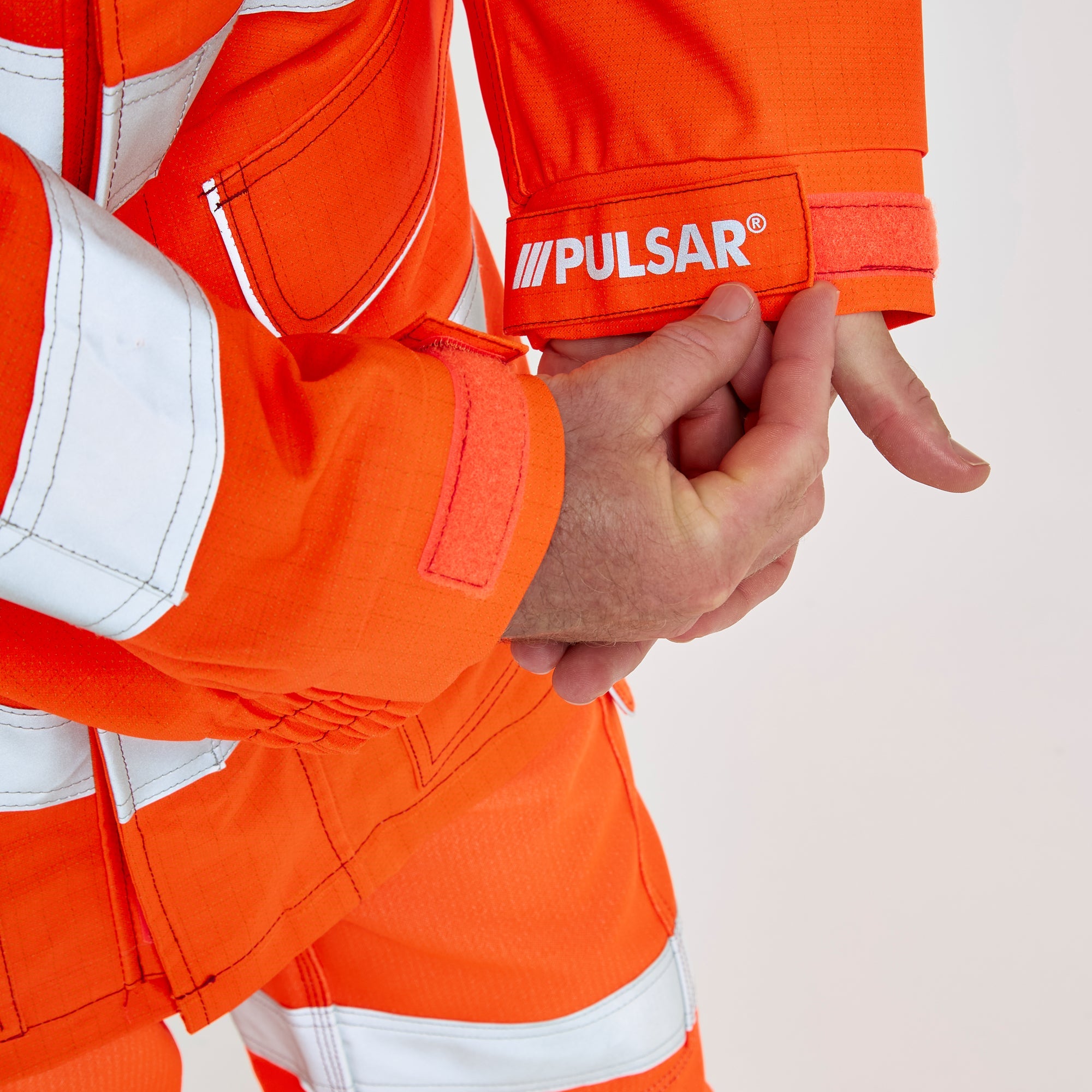 Electric ARC Waterproof Storm Coat Orange