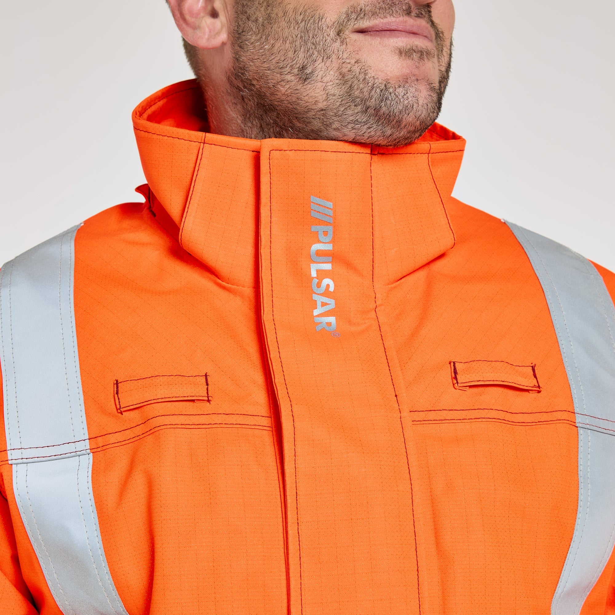 Electric ARC Waterproof Storm Coat Orange