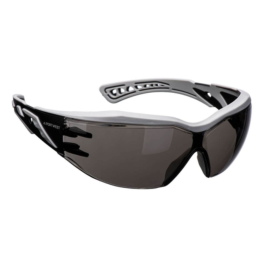 Portwest Dynamic Plus KN Safety Glasses #colour_smoke