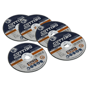 Sealey Cutting Disc Ø75 x 2mm Ø10mm Bore Pack of 5